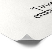 Moonstone Gem Crystal Betekenis Kaart Poster (Hoek)