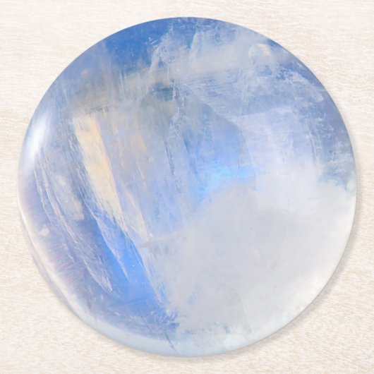 Moonstone Ronde Kartonnen Onderzetter (Voorkant)