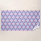 Moonstone Scales Beach Towel Strandlaken (Voorkant)