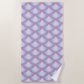 Moonstone Scales Beach Towel Strandlaken (Voorkant)