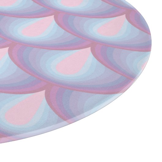 Moonstone Scales Glass Cutting Board Snijplank (Hoek)