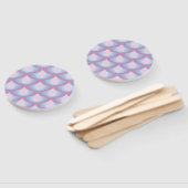 Moonstone Scales Hand Fans Handwaaier (Niet-gemonteerd)