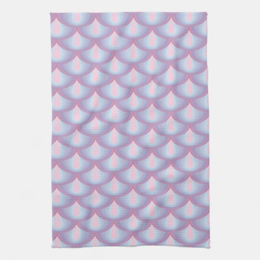 Moonstone Scales Kitchen Towel Theedoek (Verticaal)
