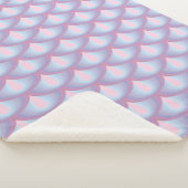 Moonstone Scales Sherpa Blanket Sherpa Deken (3/4)