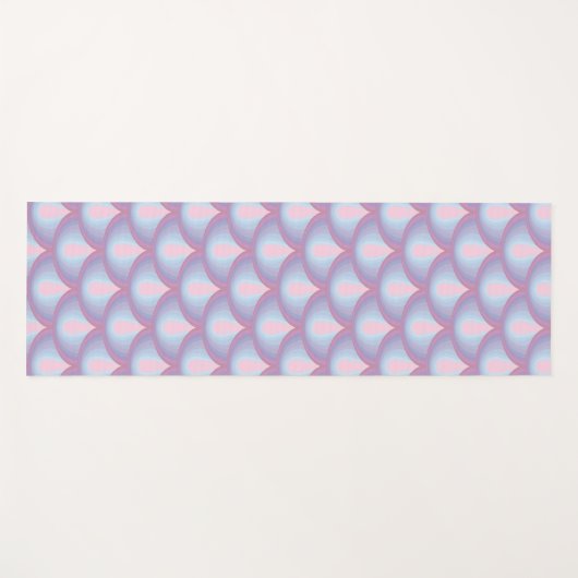 Moonstone Scales Yoga Mat (Voorkant (horizontaal))