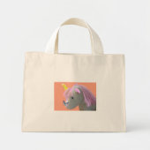 Moonstone the Unicorn Mini Tote Bag (Voorkant)