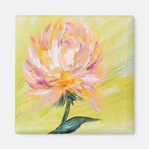 Moonstudio - Orange Peony magneet