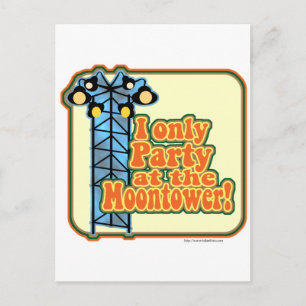 Moontower Party Briefkaart
