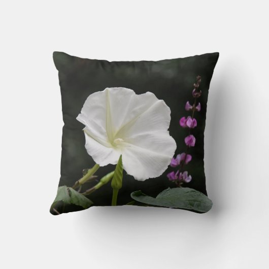 Moonventilator met Paarse hyacinth Kussen (Achterkant)