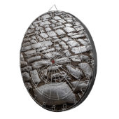 Moonverlichte kobblepels dartbord (Voorkant Rechts)