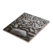 Moonverlichte kobblepels tegeltje (Zijkant)