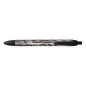 Moonverlichte kobblepels zwarte inkt pen (Achterkant)