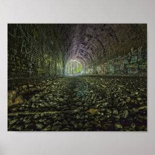Moonville Tunnel, Ohio Poster