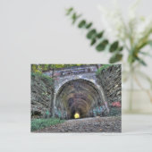 Moonville Tunnel, Vinton County, Ohio Briefkaart (Staand voorkant)