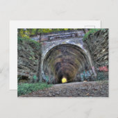 Moonville Tunnel, Vinton County, Ohio Briefkaart (Voorkant / Achterkant)