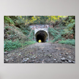 Moonville Tunnel, Vinton County, Ohio Poster
