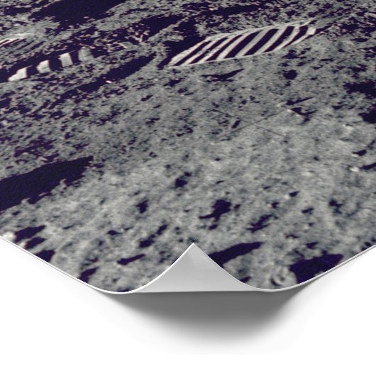 Moonwalk Apollo 17 Poster (Hoek)