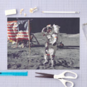 Moonwalk Apollo 17 Tissuepapier (Craft)