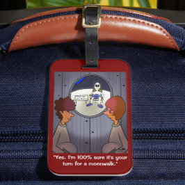 Moonwalk Bagagelabel