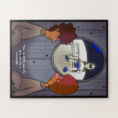 Moonwalk Jigzaag Puzzle 16 x 20 Legpuzzel (Horizontaal)