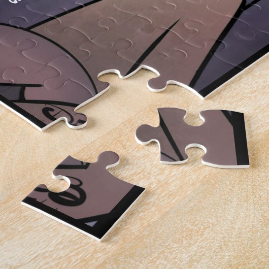 Moonwalk Jigzaag Puzzle 252 stuks Legpuzzel (Zijkant)