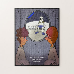 Moonwalk Jigzaag Puzzle 252 stuks Legpuzzel