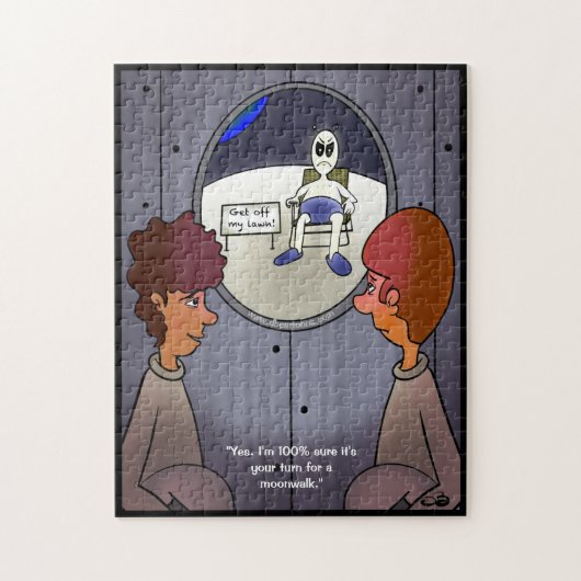 Moonwalk Jigzaag Puzzle 252 stuks Legpuzzel (Verticaal)