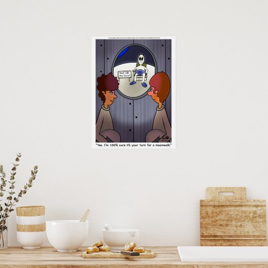 Moonwalk Value-Poster Poster (Keuken)