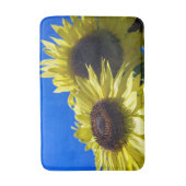 Moonwalker Zonnebloemen reikend naar de hemel Badmat (Voorkant Verticaal)