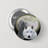 Moonwolf t-shirts en meer ronde button 5,7 cm (Voorkant /achterkant)