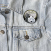 Moonwolf t-shirts en meer ronde button 5,7 cm (In situ)