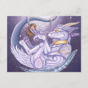 Moony & avalon briefkaart