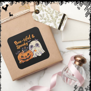 Moooi & Spookachtig   ExDesigner   Halloween Vierkante Sticker