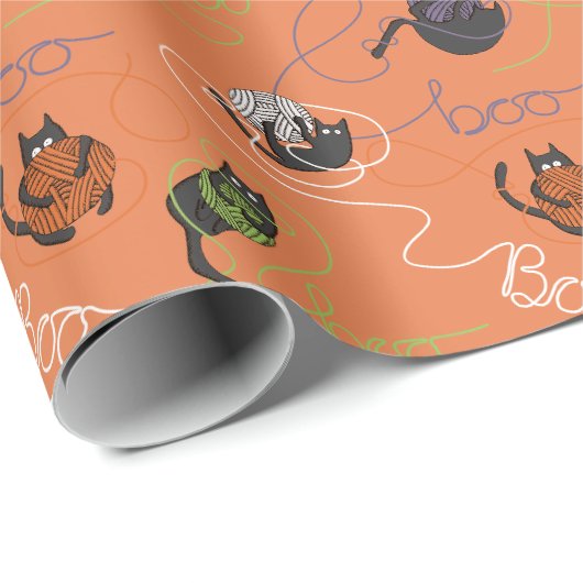 Moooi-verwarde oranje inpakpapier (Rol Hoek)