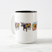 "Mooo'ndrian" 15 oz mok (Voorkant links)