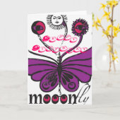 Mooonfly-Kaart Kaart (Gele Bloem)