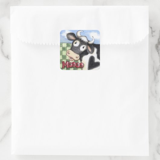 Moooo - Stickers (Tas)