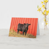 Mooooo Kaart (Gele Bloem)