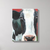Mooooo Koe! Canvas Afdruk (Voorkant)