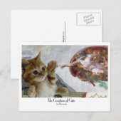 Moooosterstuksseries: "De creatie van geluid" Briefkaart (Voorkant / Achterkant)