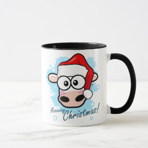 Mooooy kerstfeestkoe mok
