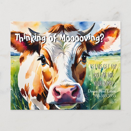 Moooving Vastgoed verwijzing overdenken Flyer (Voorkant)