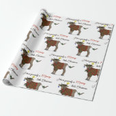 Moooy Christmas Cadeaupapier (Uitgerold)