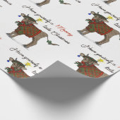 Moooy Christmas Cadeaupapier (Hoek)