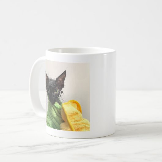 Moop op een mok (Voorkant links)