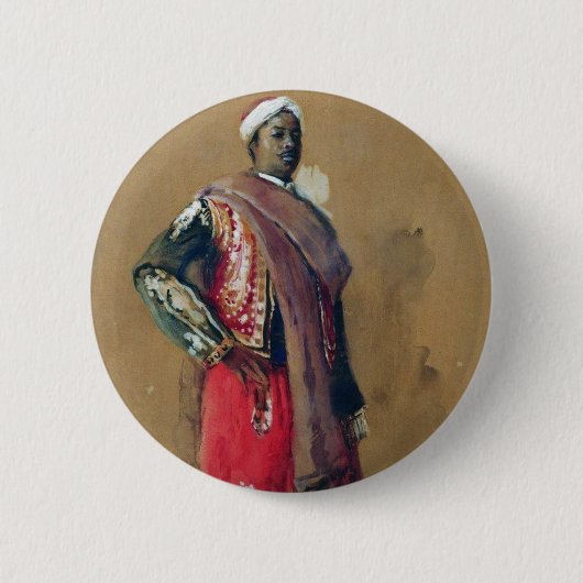 Moor Ronde Button 5,7 Cm (Voorkant)