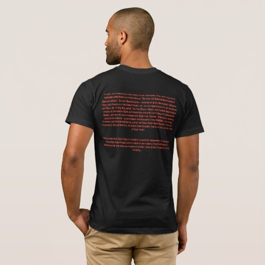 Moor T-Shirt (Achterkant volledig)