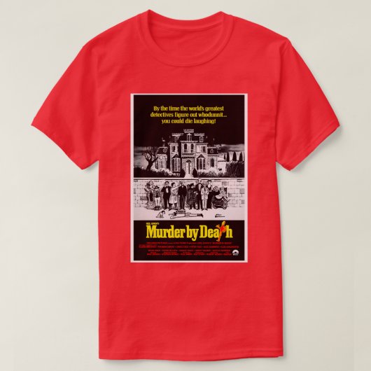 Moord door de dood 1976 t-shirt (Design voorkant)