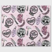 Moord en spookachtig cadeaupapier (Vlak)