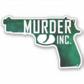 Moord, Inc. Sticker (Voorkant)